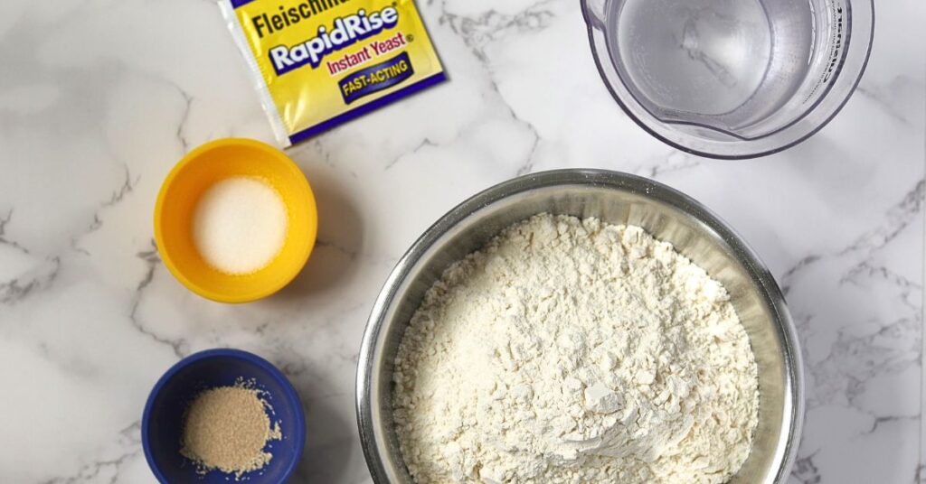 ingredients for making bread