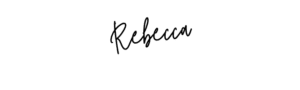 Rebecca Signature