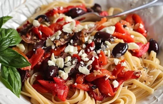 The Best Mediterranean Pasta Recipe