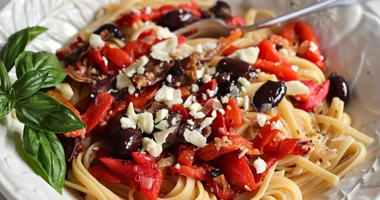 The Best Mediterranean Pasta Recipe