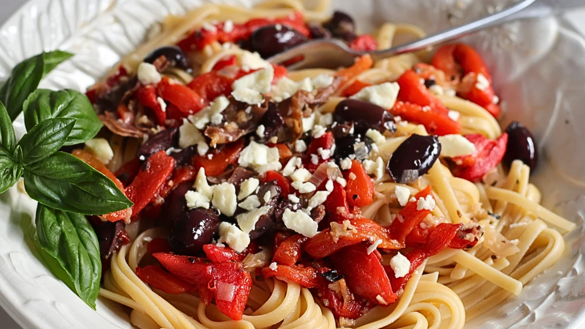 The Best Mediterranean Pasta Recipe