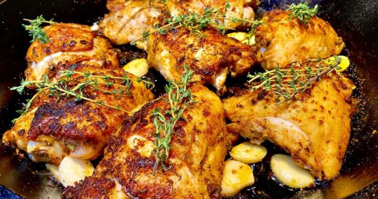 How To Make the Best Baked Chicken Thighs