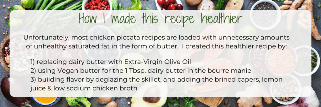 How I made this recipe healthier